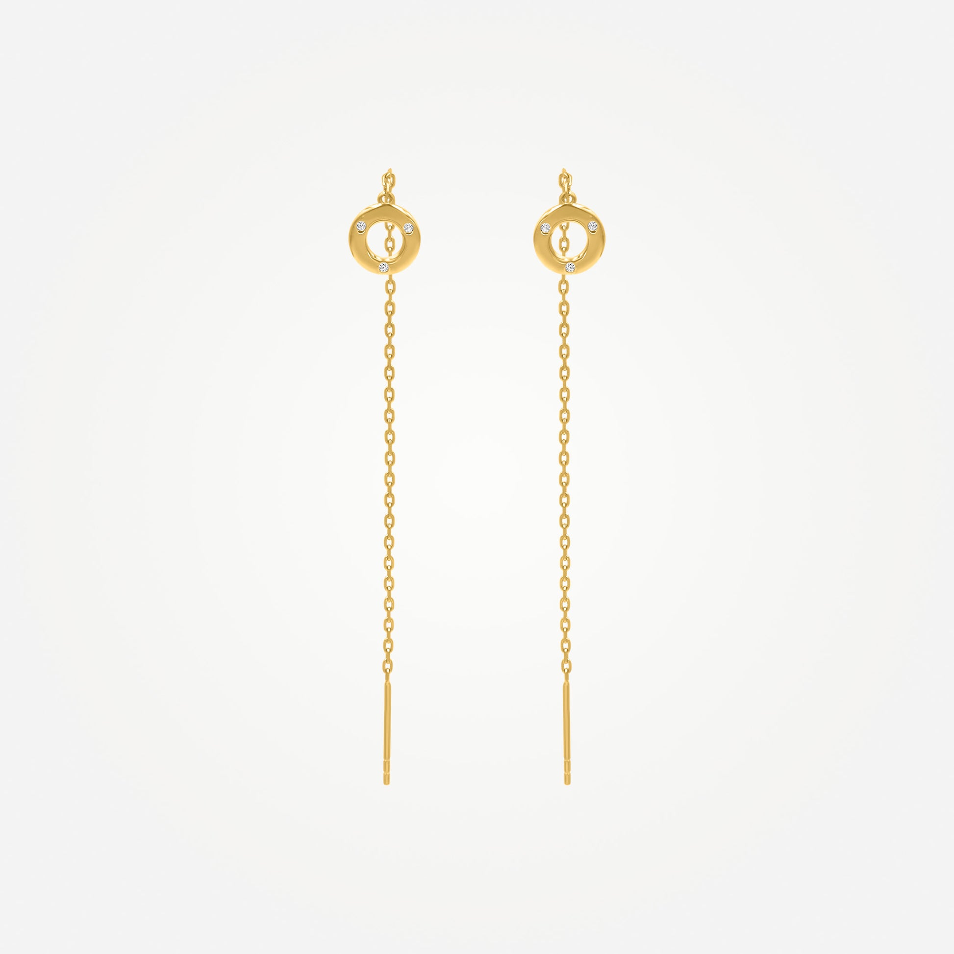 Karrier KASIT Aura Threader Earrings Media 1 of 3