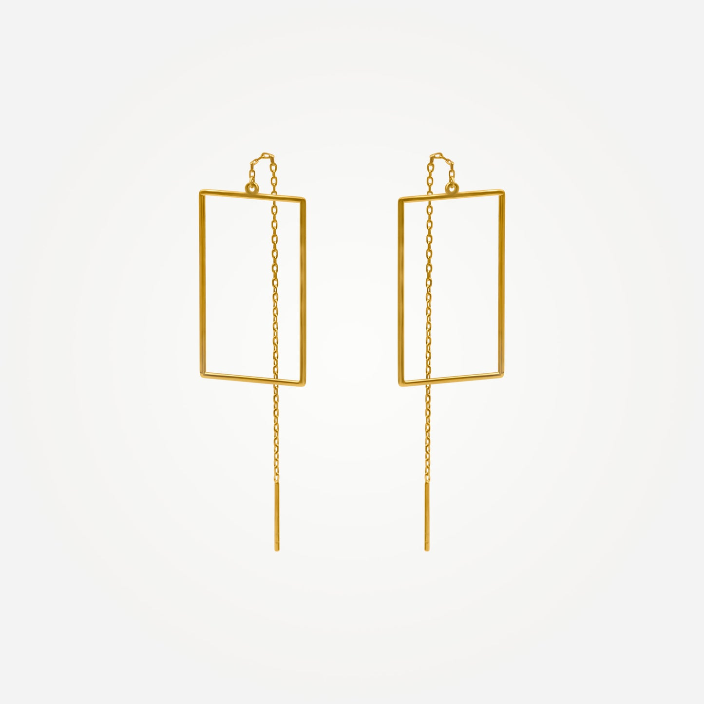 Karrier NARIN Frame Threader Earrings Media 1 of 1