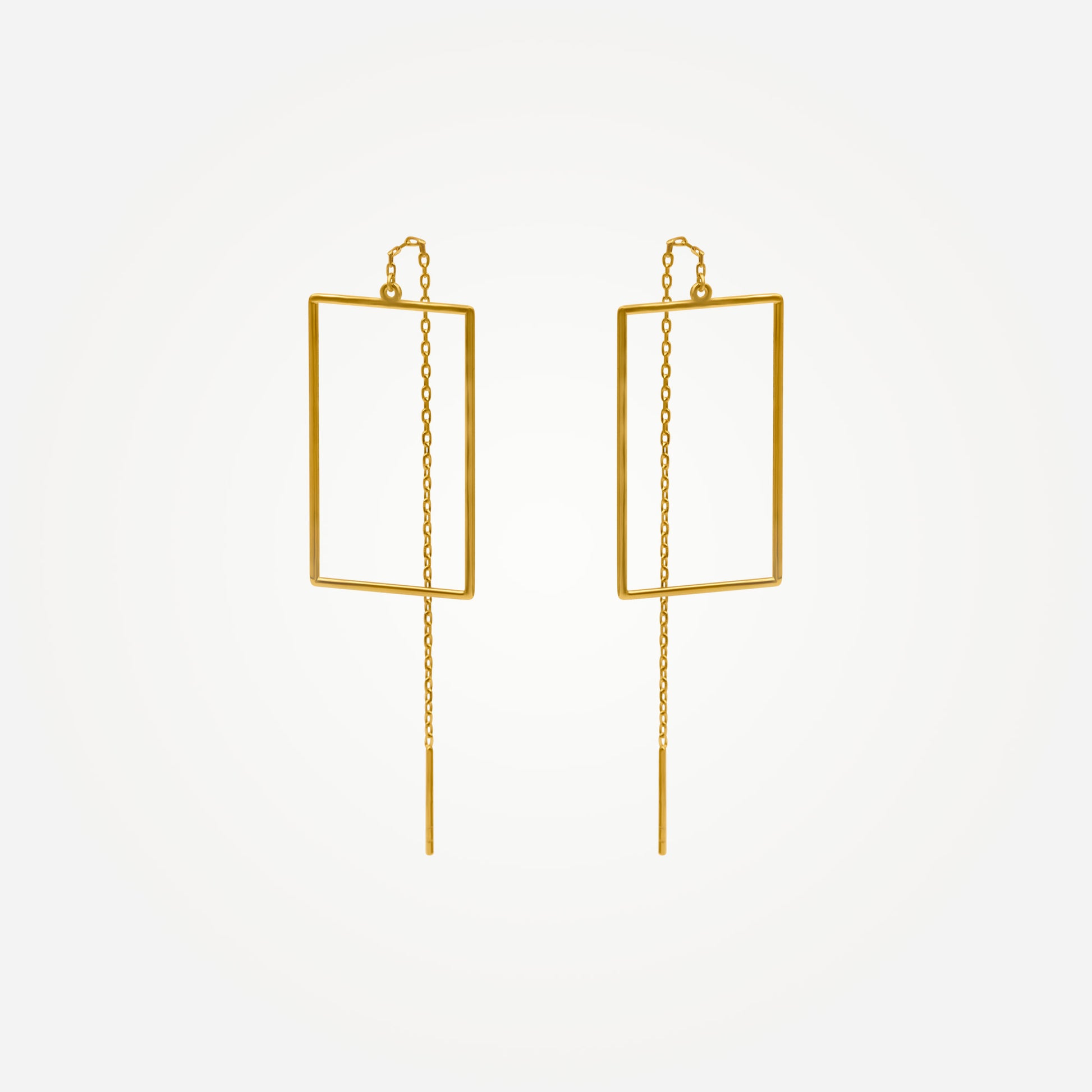 Karrier NARIN Frame Threader Earrings Media 1 of 1